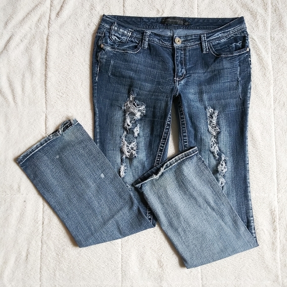 twentyone black curvy jeans